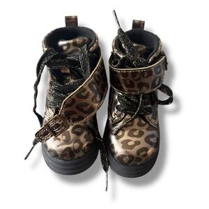 **LIKE NEW**Toddler Cheetah Boots